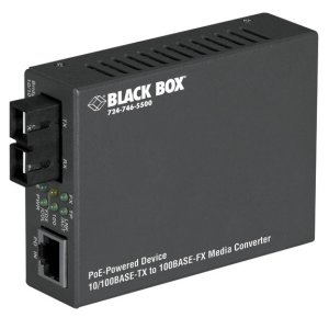 Black Box LPD504A network media converter 100 Mbit/s Multi-mode