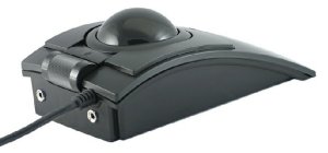 L-Trac HD ergonomic laser optical trackball mouse with selectable resolution up to 1600cpi 2 switch sockets 3 buttons and scroll wheel. External switches can be assigned functions to give a 5 button capability. The high performance laser navigation system