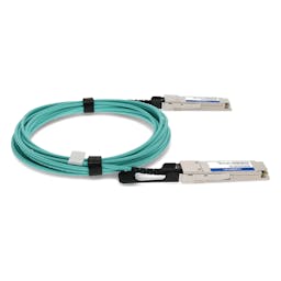 AddOn Networks MC2210310-001-AO InfiniBand/fibre optic cable 1 m QSFP+ Aqua colour, Silver