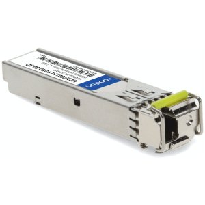 1000Base-BX SFP Transceiver, SMF, 1550nmTx/1490nmRx, 80km, LC, DOM