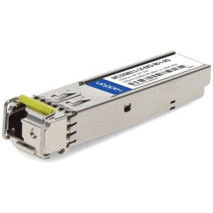 1000Base-BX SFP Transceiver, SMF, 1550nmTx/1490nmRx, 80km, LC, DOM, -40 to 85C