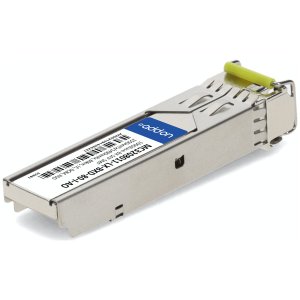 1000Base-BX SFP Transceiver, SMF, 1550nmTx/1490nmRx, 80km, LC, DOM, -40 to 85C