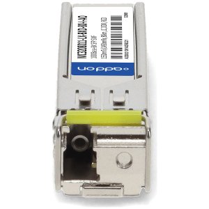 1000Base-BX SFP Transceiver, SMF, 1550nmTx/1490nmRx, 80km, LC, DOM, -40 to 85C