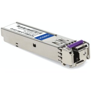 1000Base-BX SFP Transceiver, SMF, 1490nmTx/1550nmRx, 120km, LC, DOM