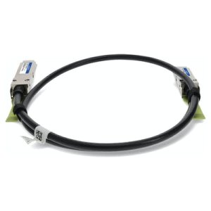 AddOn Networks MCP1650-H001E30-AO InfiniBand/fibre optic cable 1 m QSFP56 Black, Silver