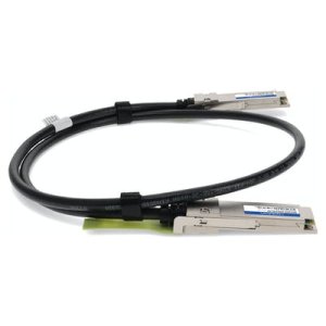 AddOn Networks MCP1650-H001E30-AO InfiniBand/fibre optic cable 1 m QSFP56 Black, Silver