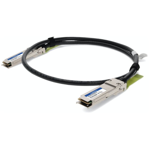 AddOn Networks MCP1650-H00AE30-AO InfiniBand/fibre optic cable 0.5 m QSFP56 Black