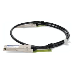 AddOn Networks MCP1650-V01AE30-AO InfiniBand/fibre optic cable 1.5 m QSFP56 Black, Silver