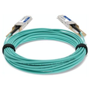 AddOn Networks MFA1A00-C004-AO InfiniBand/fibre optic cable 4 m QSFP28 Aqua colour, Silver