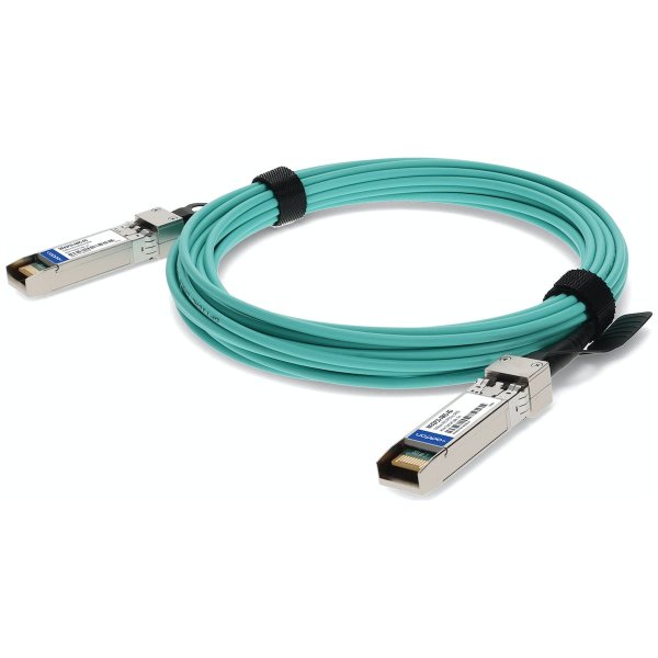 AddOn Networks MFA2P10-A005-AO InfiniBand/fibre optic cable 5 m SFP28 Aqua colour, Silver