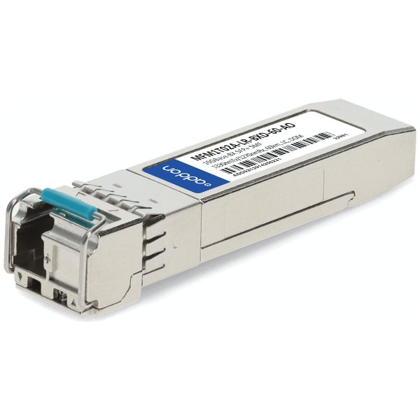 10GBase-BX SFP+ Transceiver, SMF, 1330nmTx/1270nmRx, 60km, LC, DOM