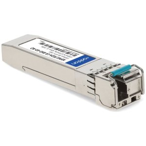 10GBase-BX SFP+ Transceiver, SMF, 1330nmTx/1270nmRx, 60km, LC, DOM