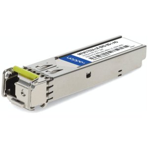 10GBase-BX SFP+ Transceiver, SMF, 1550nmTx/1490nmRx, 80km, LC, DOM, -40 to 85C