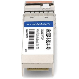 10GBase-BX SFP+ Transceiver, SMF, 1490nmTx/1550nmRx, 80km, LC, DOM, -40 to 85C