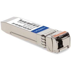 10GBase-BX SFP+ Transceiver, SMF, 1490nmTx/1550nmRx, 80km, LC, DOM, -40 to 85C