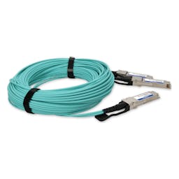 AddOn Networks MFS1S50-H030E-AO InfiniBand/fibre optic cable 30 m QSFP56 2xQSFP56 Aqua colour, Silver