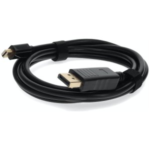 AddOn Networks MINIDP2DPMM3 InfiniBand/fibre optic cable 0.91 m Mini-DisplayPort 1.1 DisplayPort 1.1 Black