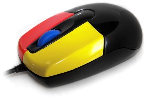 Accuratus MOU-JUNIOR-BLK mouse Right-hand USB Type-A Optical 800 DPI