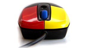 Accuratus MOU-JUNIOR-BLK mouse Right-hand USB Type-A Optical 800 DPI