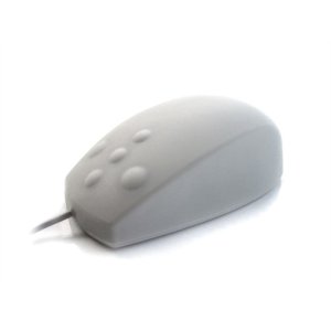 Accuratus MOUNA-SIL-CWH mouse Ambidextrous USB Type-A Optical 800 DPI