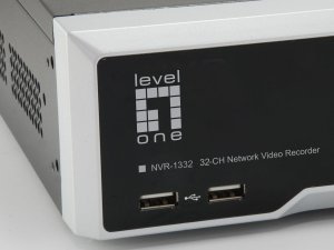 LevelOne NVR-1332 4-Bay Network Video recoder, H265