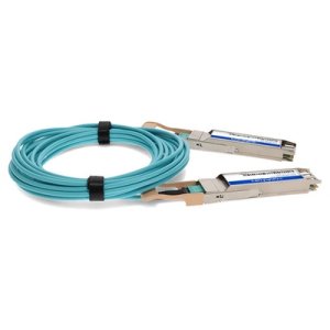 AddOn Networks OSFP-400GB-20M-AO InfiniBand/fibre optic cable Aqua colour