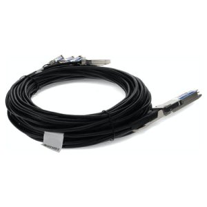 AddOn Networks OSFP-8SFP28-PDAC1M-AO InfiniBand/fibre optic cable 1 m 8xSFP28 Black, Silver