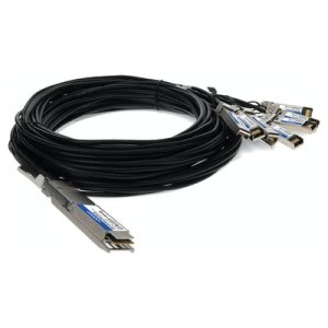 AddOn Networks OSFP-8SFP28-PDAC1M-AO InfiniBand/fibre optic cable 1 m 8xSFP28 Black, Silver