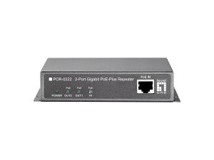 LevelOne Gigabit PoE Repeater, Cascadable, 2 PoE Outputs