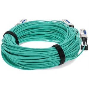 AddOn Networks Q400G-4Q56G-AOC40M-AO InfiniBand/fibre optic cable 40 m QSFP-DD 4x QSFP56 Turquoise