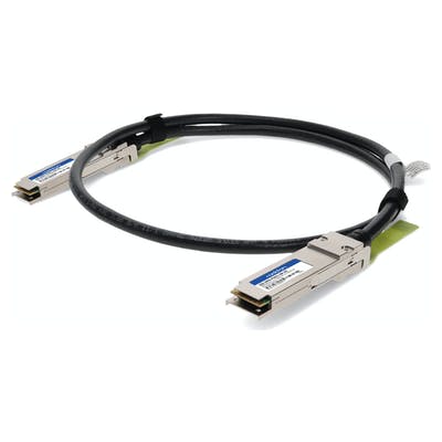 AddOn Networks Q56-200G-PDAC1-5M-AO InfiniBand/fibre optic cable 1.5 m QSFP56 Black, Silver