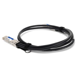 AddOn Networks QDD-200G-DAC-1M-AO InfiniBand/fibre optic cable QSFP-DD Black, Silver