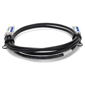 AddOn Networks QDD-200G-DAC-1M-AO InfiniBand/fibre optic cable QSFP-DD Black, Silver