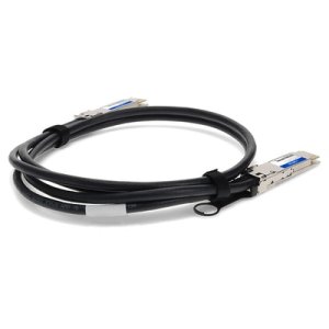 AddOn Networks QDD-200G-DAC-1M-AO InfiniBand/fibre optic cable QSFP-DD Black, Silver