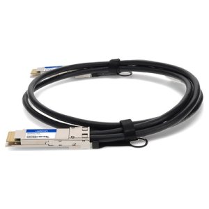 AddOn Networks QDD-200G-DAC-2-5M-AO InfiniBand/fibre optic cable 2.5 m QSFP-DD Black, Silver