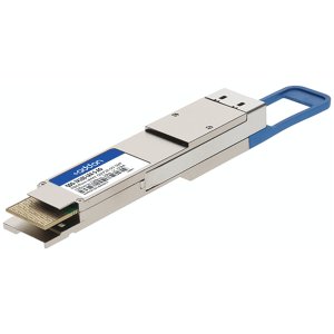 Cisco QDD-2X100-LR4-S Compatible TAA 100GBase-LR4 QSFP28-DD Transceiver, SMF, 1295nm to 1309nm, 10km, CS, DOM