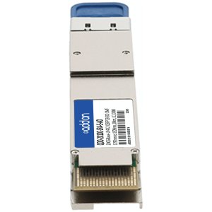 Cisco QDD-2X100-LR4-S Compatible TAA 100GBase-LR4 QSFP28-DD Transceiver, SMF, 1295nm to 1309nm, 10km, CS, DOM