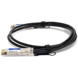 Juniper Networks QDD-400G-PDAC-2P5M Compatible 400GBase-CU QSFP-DD to QSFP-DD Direct Attach Cable (Passive Twinax, 2.5m)