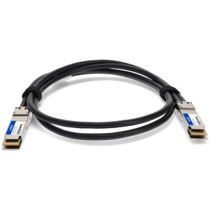 Juniper Networks QDD-400G-PDAC-2P5M Compatible 400GBase-CU QSFP-DD to QSFP-DD Direct Attach Cable (Passive Twinax, 2.5m)