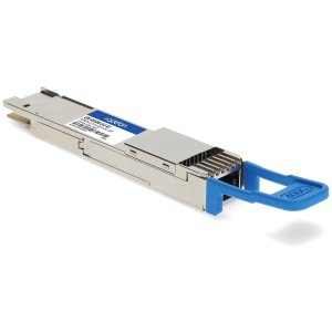 Cisco QDD-4X100G-LR-S Compatible TAA, 400GBase-PLR4, QSFP-DD Transceiver, CMIS, SMF, 1310nm, 10km, MPO, DOM