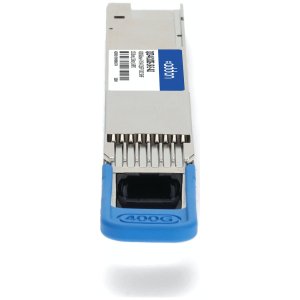 Cisco QDD-4X100G-LR-S Compatible TAA, 400GBase-PLR4, QSFP-DD Transceiver, CMIS, SMF, 1310nm, 10km, MPO, DOM