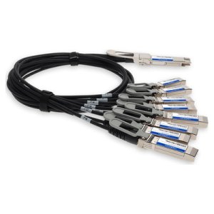 AddOn Networks QDD-8SFP56-PDAC2M-AO InfiniBand/fibre optic cable 2 m QSFP-DD 8x SFP28 Black