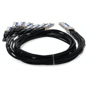 QSFP-DD to 8xSFP28, 2.5 m, 400GBase