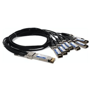 QSFP-DD to 8xSFP28, 2.5 m, 400GBase