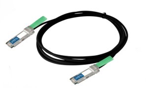 AddOn Networks QSFP+, 1m InfiniBand/fibre optic cable QSFP+ Black