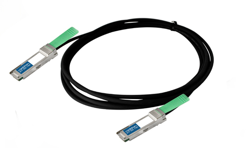 AddOn Networks QSFP+, 5m InfiniBand/fibre optic cable QSFP+ Black