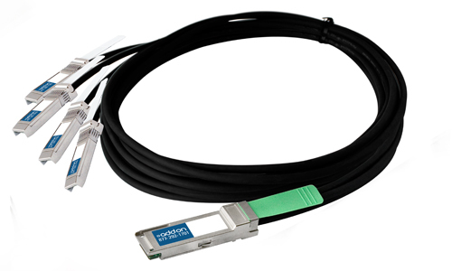 AddOn Networks QFX-QSFP-DACBO-1M-AO InfiniBand/fibre optic cable QSFP+ 4 x SFP+ Black