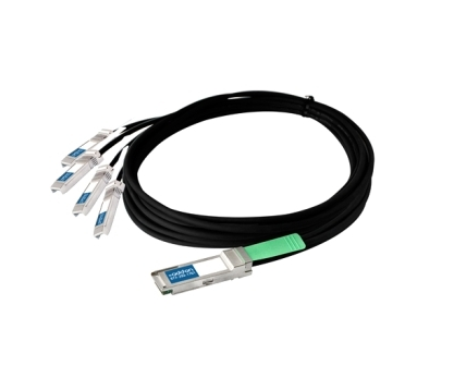 3m, 40GBASE-CU, QSFP+/4XSFP+DAC