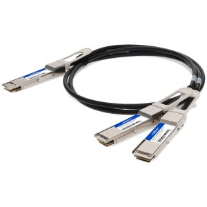 AddOn Networks QSDD400G2Q56PDC2M-AO InfiniBand/fibre optic cable 2 m QSFP-DD 4x QSFP56 Black