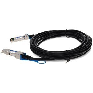 MSA and TAA Compliant 25GBase-CU QSFP28 to 1xSFP28 Direct Attach Cable (Passive Twinax, 2.5m)